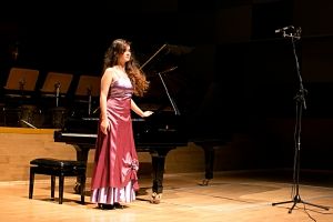 Concert in the Wroclaw Philharmonic Hall, 25 August 2013. <br>   Natalia Zaleska